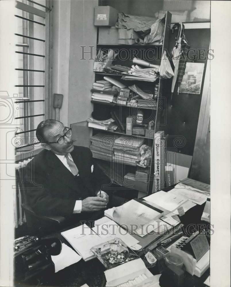 1963 Press Photo Major James Collins ,millionaire - Historic Images