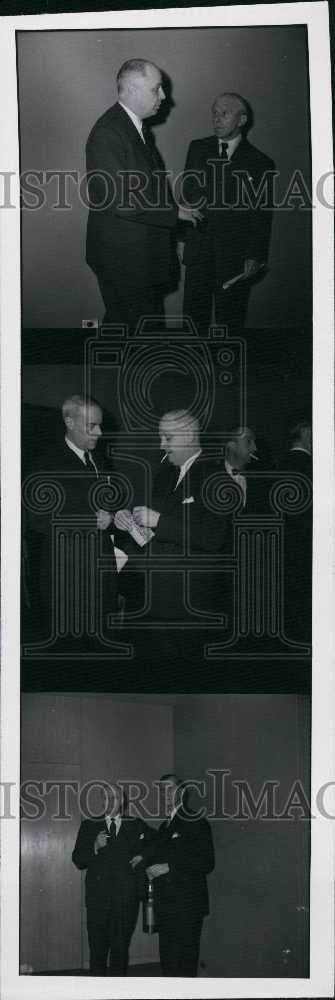 1957 Press Photo French Foreign Secretary, M. Pinav at the UN - Historic Images