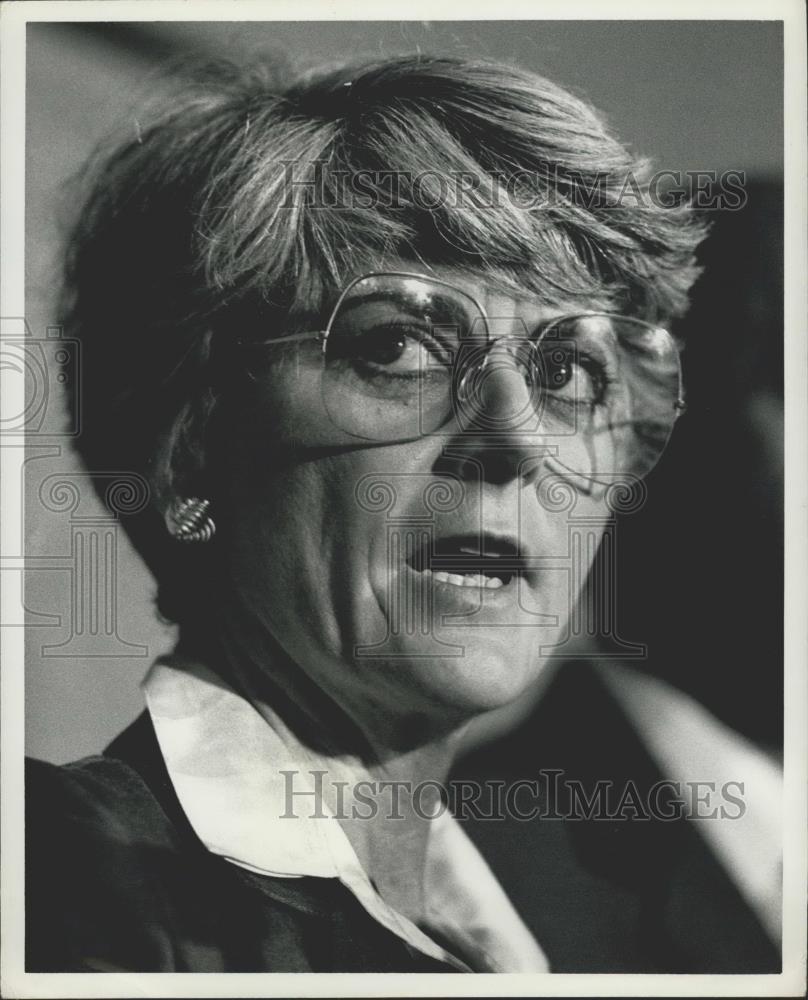 1984 Press Photo Democratic Platform Committee Geraldine Ferraro - Historic Images