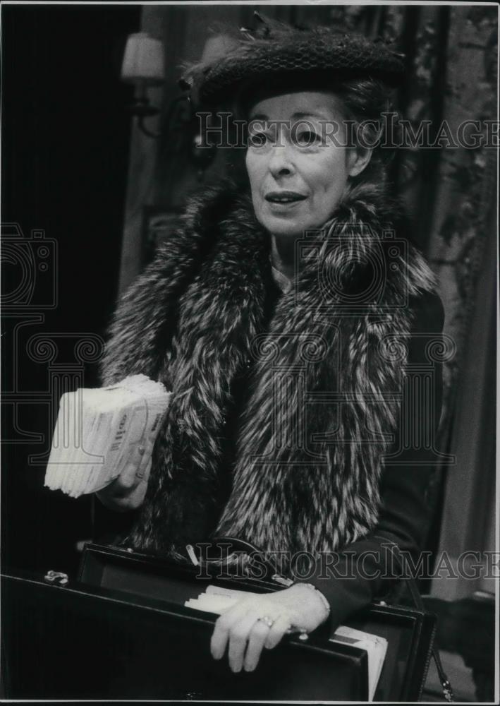 1976 Press Photo Eileen Heckart as Eleanor Roosevelt - cvp21890 - Historic Images