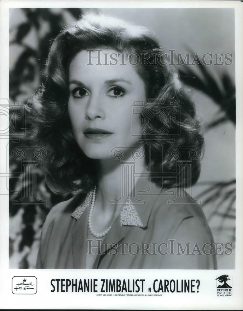 Press Photo Stephanie Zimbalist in Caroline? - cvp20093 - Historic Images