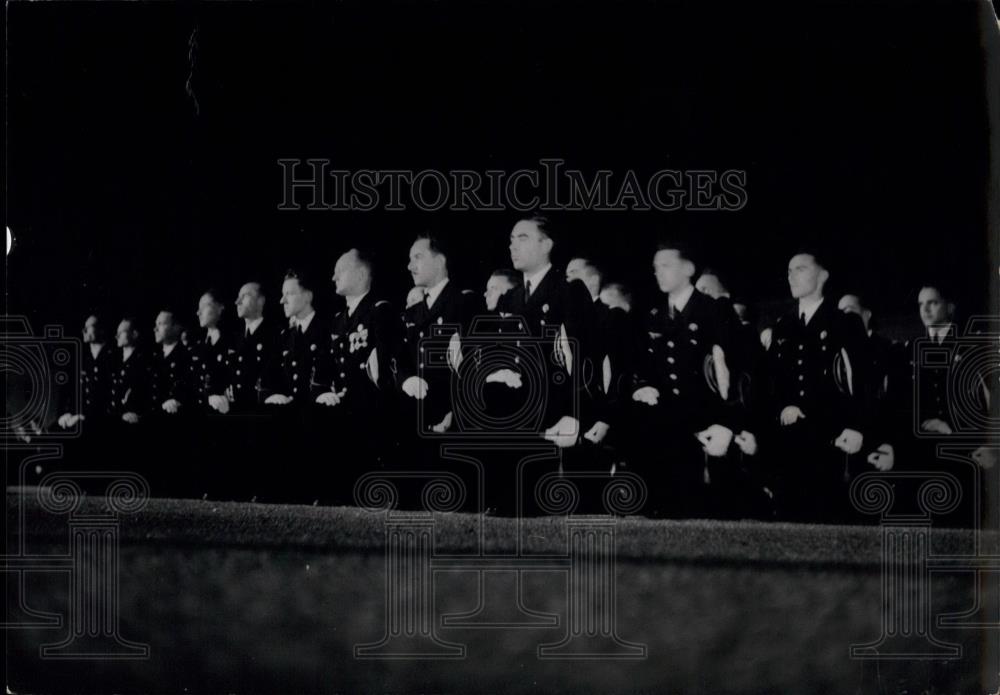 Press Photo Student officers of French Military pilots school at Salon - Historic Images