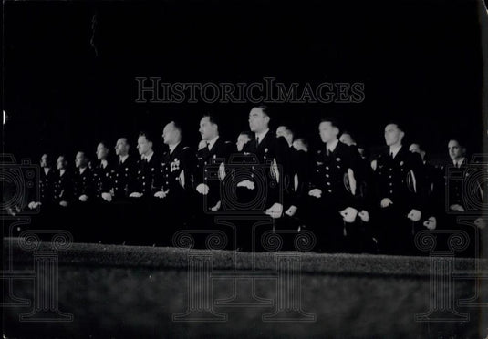 Press Photo Student officers of French Military pilots school at Salon - Historic Images