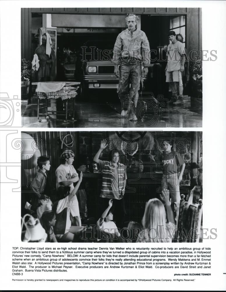 1995 Press Photo Christopher Lloyd in Camp Nowhere - cvp28005 - Historic Images