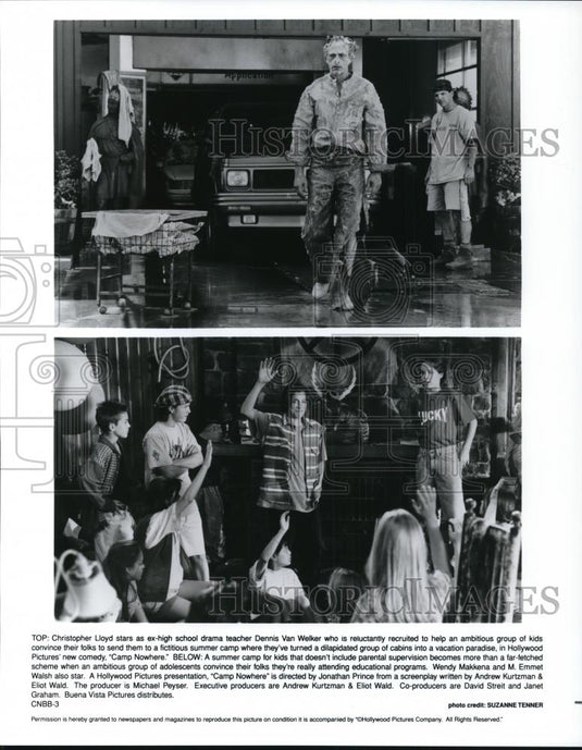 1995 Press Photo Christopher Lloyd in Camp Nowhere - cvp28005 - Historic Images