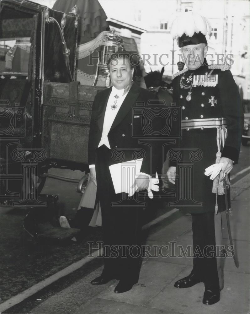 1981 Press Photo Dr. Firmin Jean-Marie Frisat, Amb of Central African Republic - Historic Images