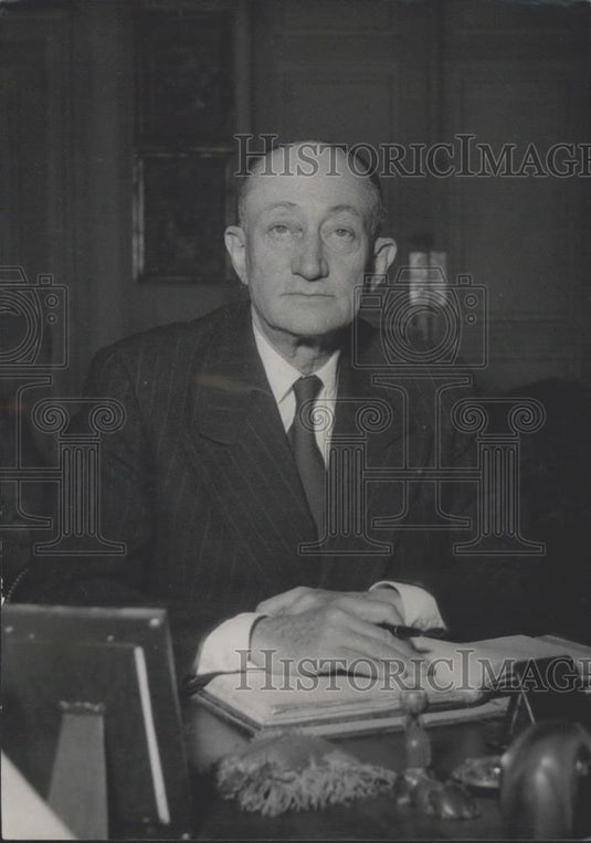 1953 Press Photo The Duke Levis De-Mirepoix of The French Academy - Historic Images