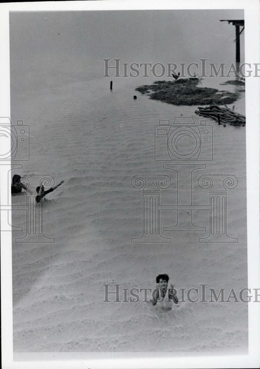 1972 Press Photo Philippines,flooding in Manila - Historic Images