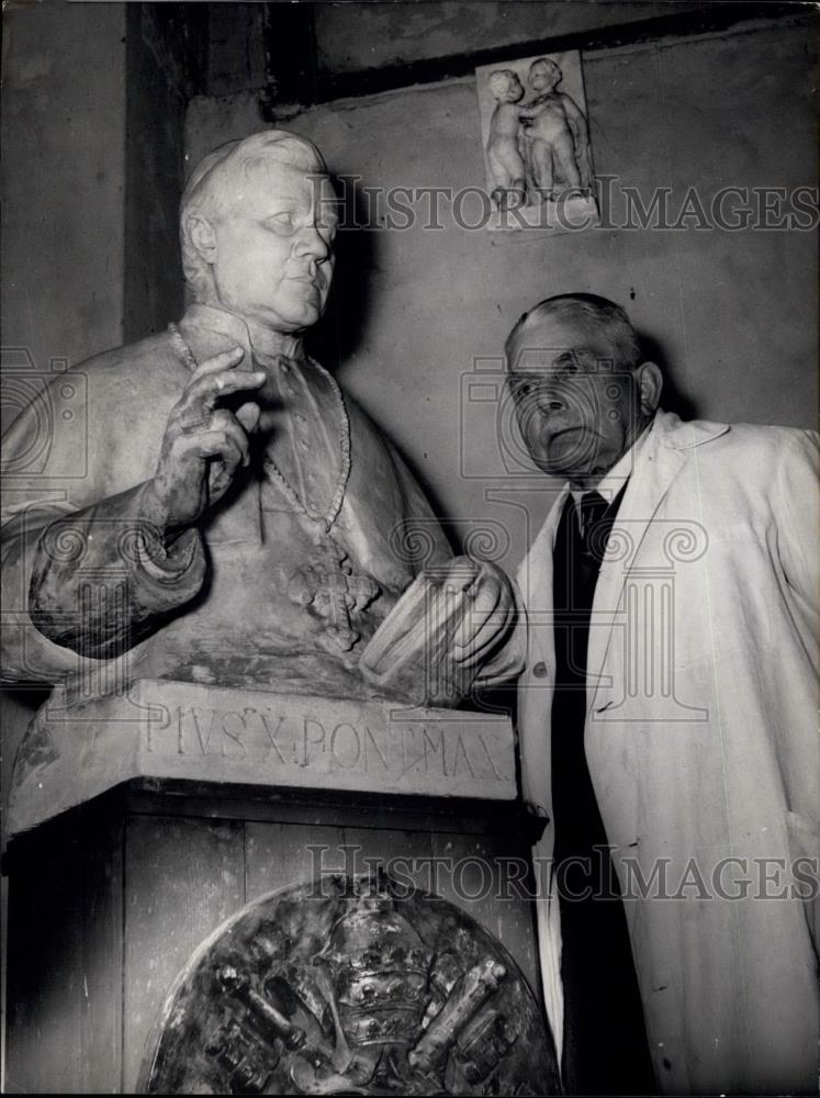 1954 Press Photo the former pope Pius X will be canonized - Historic Images