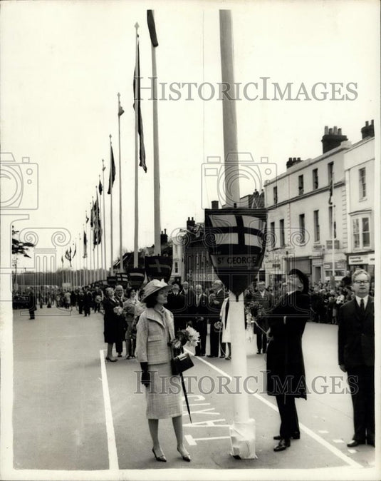 1964 Press Photo Shakespeare's Anniversary Celebrations At Stratford - Historic Images