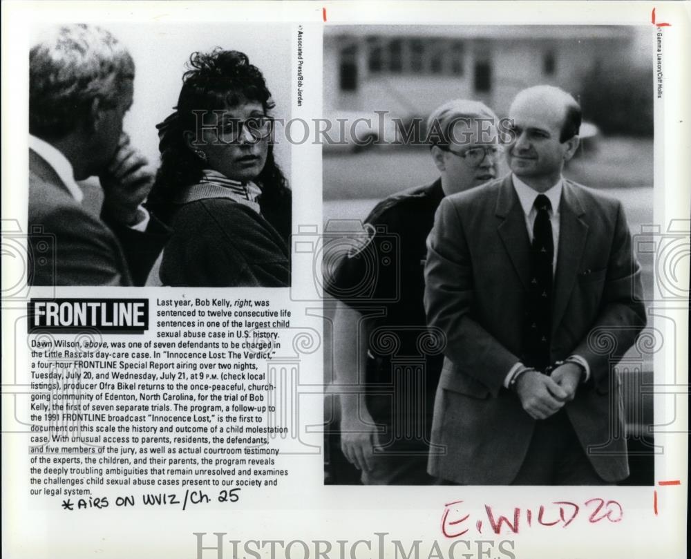 1993 Press Photo Bob Kelly on Frontline - cvp26824 - Historic Images