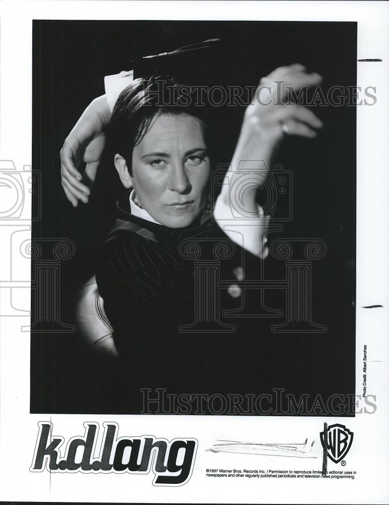 1997 Press Photo K.D. Lang - cvp26254 - Historic Images