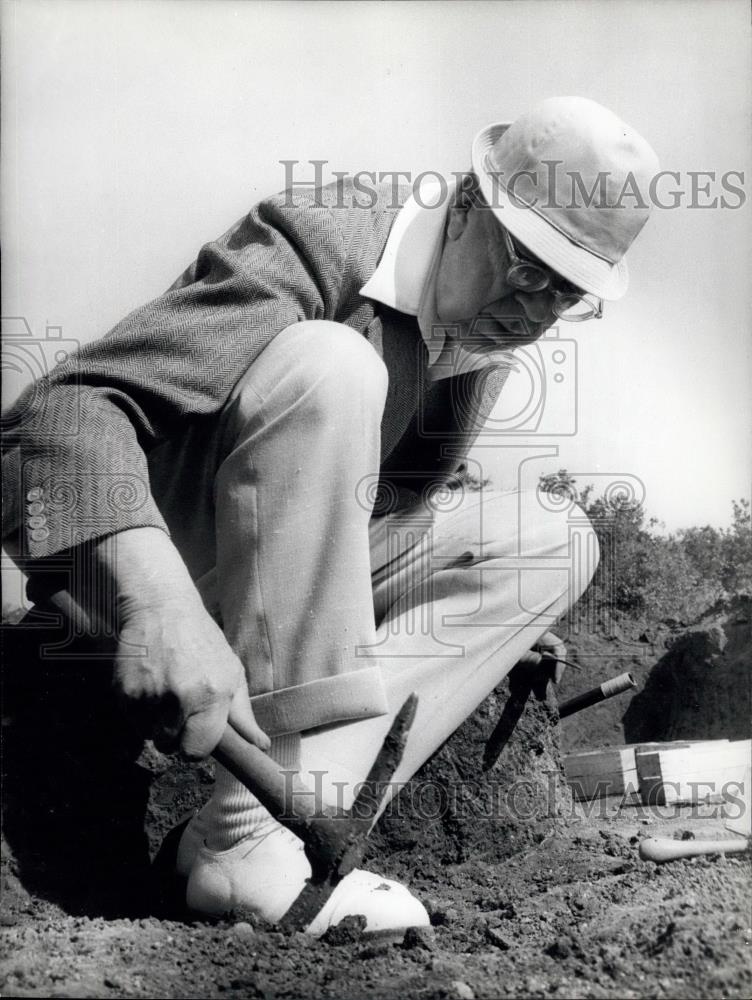 Press Photo King Gustav Adolf of Sweden - Historic Images