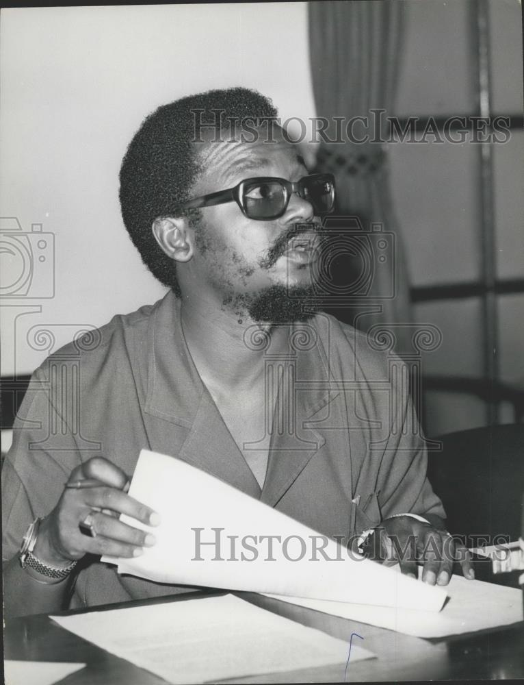 Press Photo Dr Antonio Fernandes, Member of UNITA (Angolan Liberation Movement - Historic Images