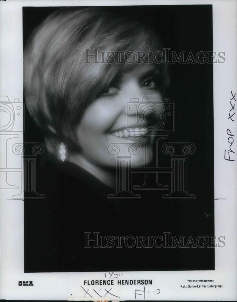 1976 Press Photo Florence Henderson - cvp21032 - Historic Images