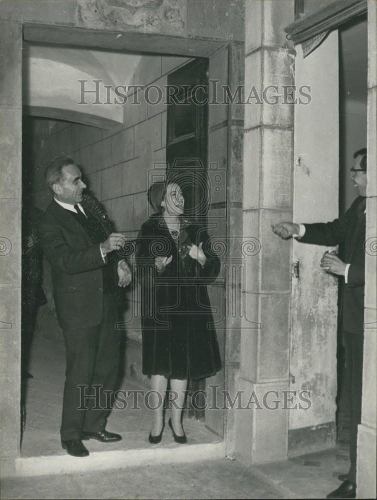 1963 Press Photo Henri-Georges Clouzot Marries Ines de Gonzales - Historic Images