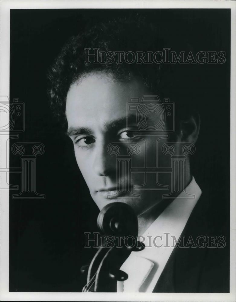 1985 Press Photo Violinist Mark Kaplan - cvp25923 - Historic Images
