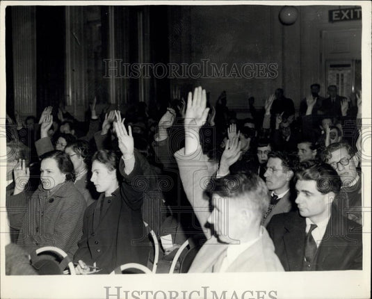 1953 Press Photo "Teachers For Peace" Conference Opens - Historic Images