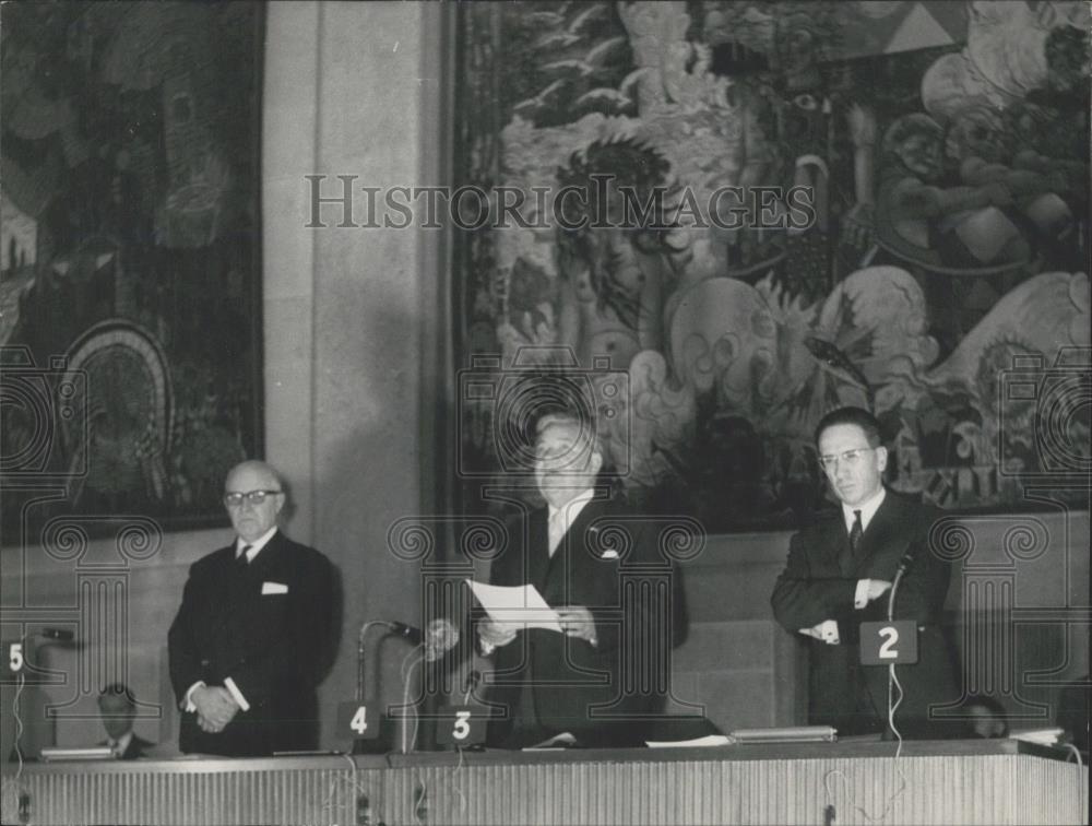 1963 Press Photo The Assembly of U.O.E - Historic Images