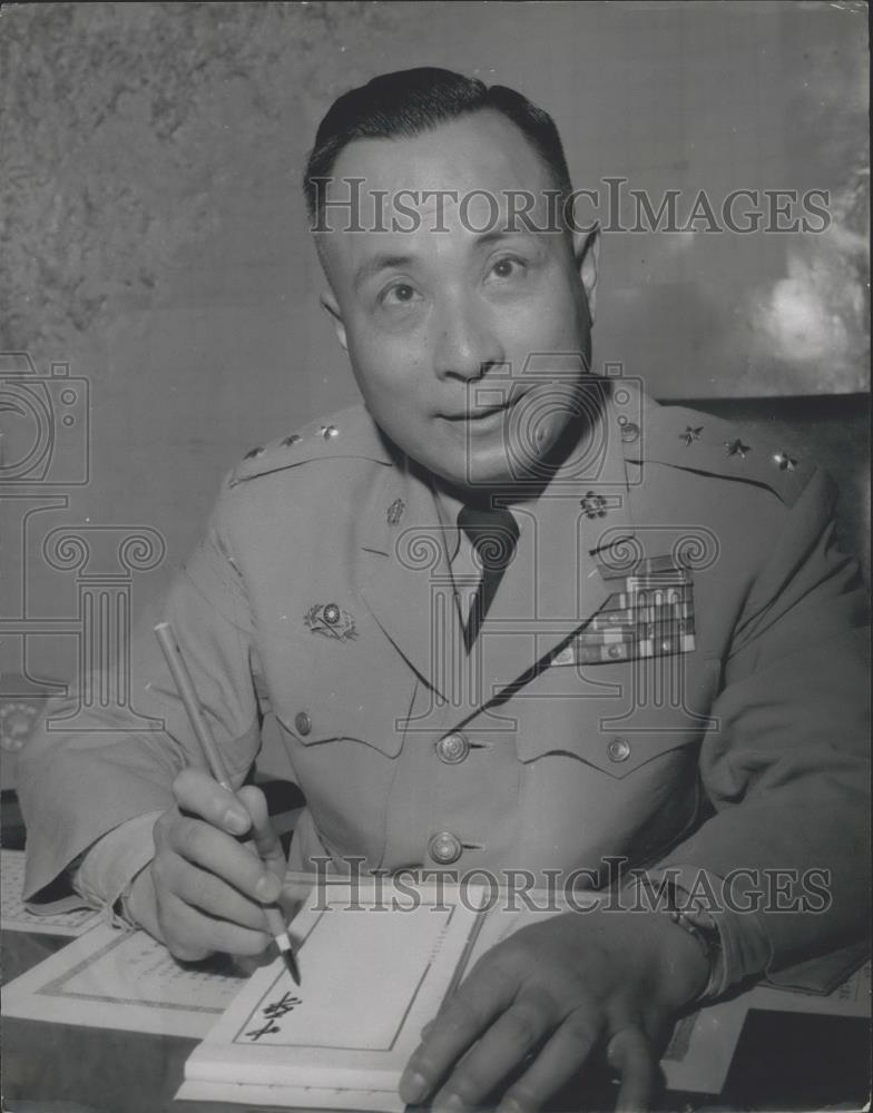 Press Photo General Lo Leh - Historic Images