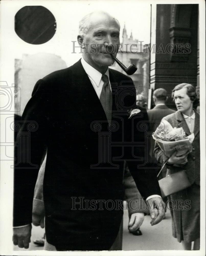 1957 Press Photo Dr. Arthur Henry Douthwaite, Dr. John Bodkin Adams Trial - Historic Images