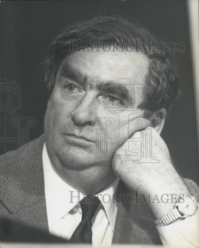 1975 Press Photo Denis Healey/British Labour Party - Historic Images