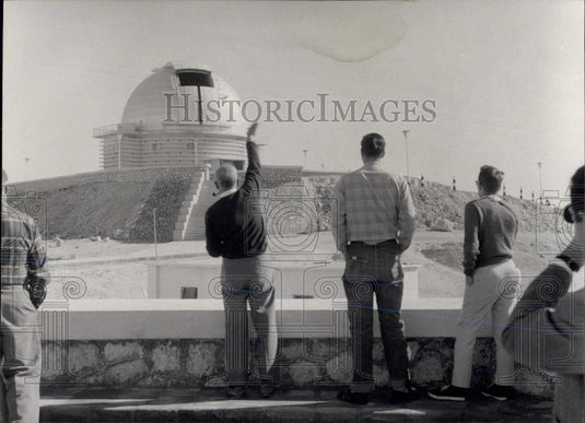 Press Photo Director Dr. Abdel Hamid Samaha of Katamiya observatory - Historic Images