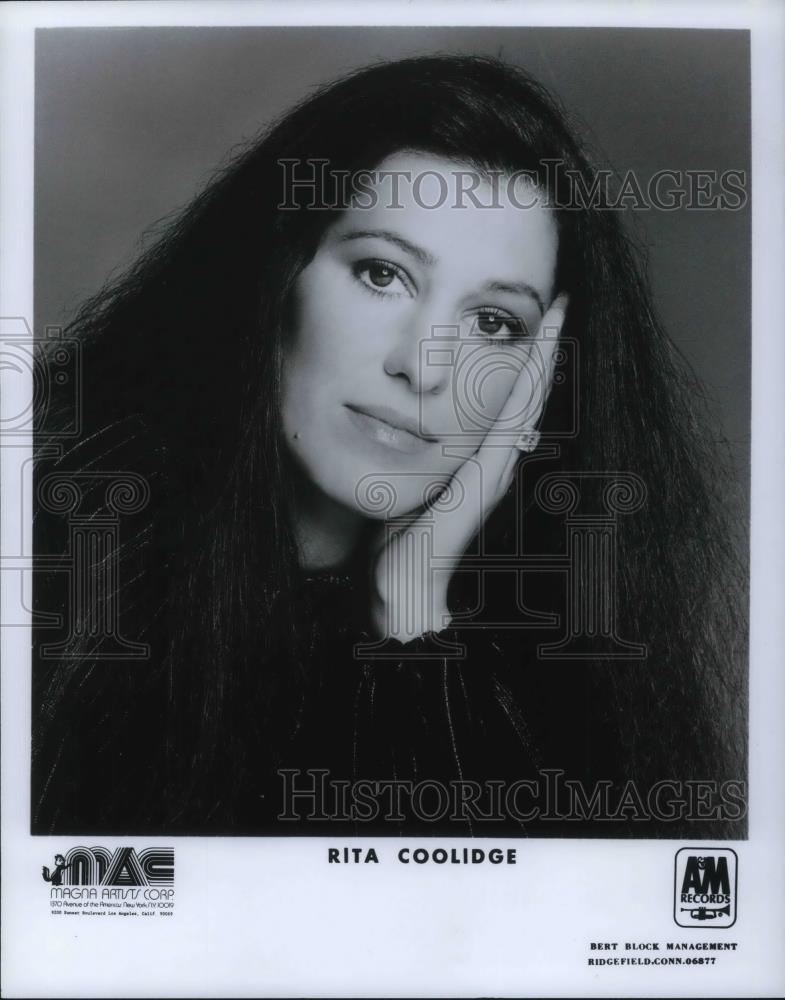 1978 Press Photo Rita Coolidge Musical Artist - cvp23375 - Historic Images