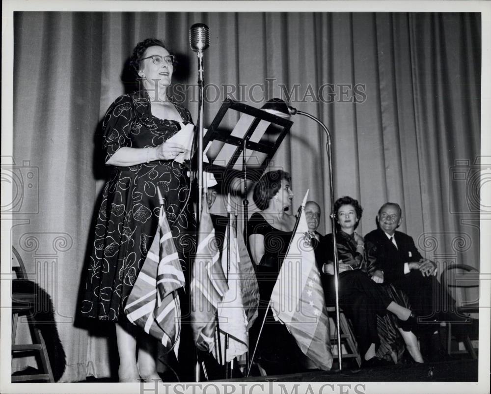 1959 Press Photo US Premiere of &quot;Power Among Men&quot; UN&#39;s First Feature Length Film - Historic Images