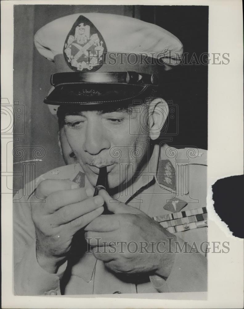 1953 Press Photo Egyptian President, General Neguib, - Historic Images