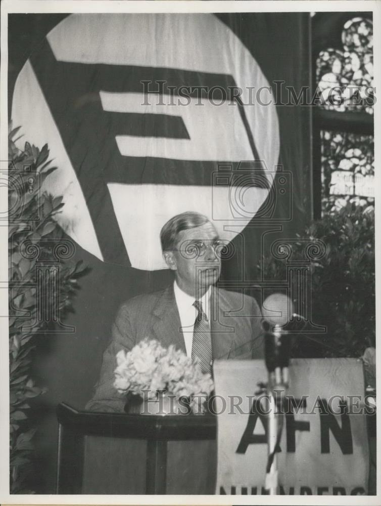 1953 Press Photo Dr. James B. Conant, US ambassador to Germany - Historic Images