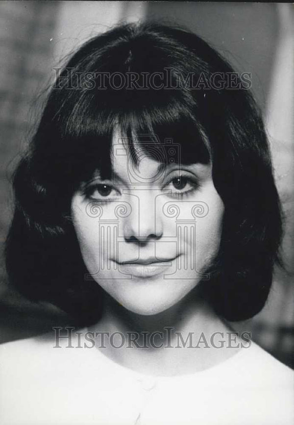 Press Photo Francoise Taillandier, French Writer - Historic Images