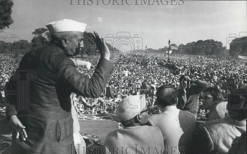 1977 Press Photo Minister Mr. Charan Singh - Historic Images