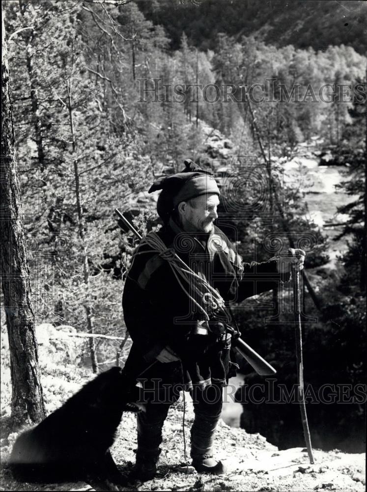 Press Photo Laplander, Finland - Historic Images