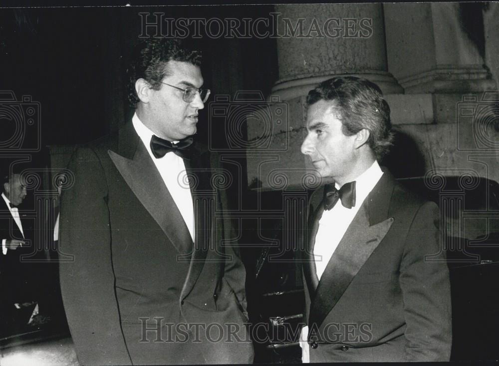 Press Photo Portuguese PM Francisco Sa Carneiro &amp; Diogo Freitas Do Amaral - Historic Images