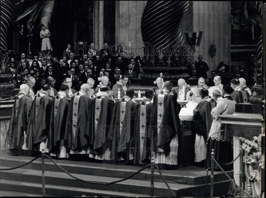 1964 Press Photo Closing of Ecumenical Council - Part III Rome - Historic Images