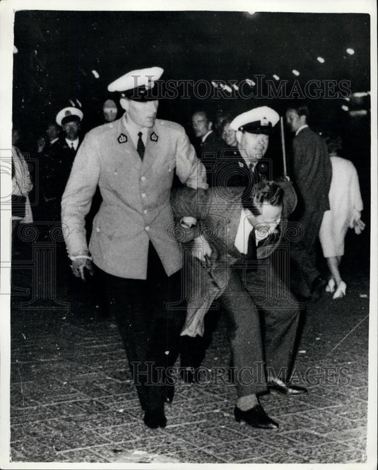 1962 Press Photo Finns Riot Over Red Youth Festival - Historic Images