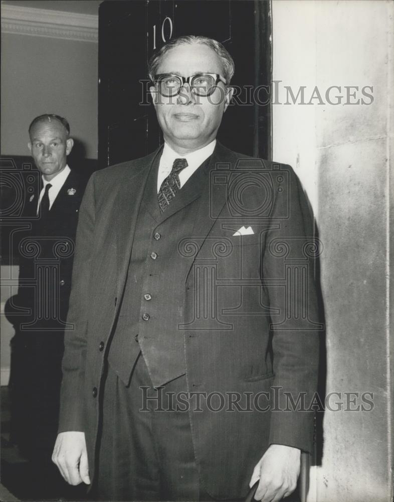 1965 Press Photo Mr. Agha Hilaly, the Pakistan High Commissioner in London - Historic Images