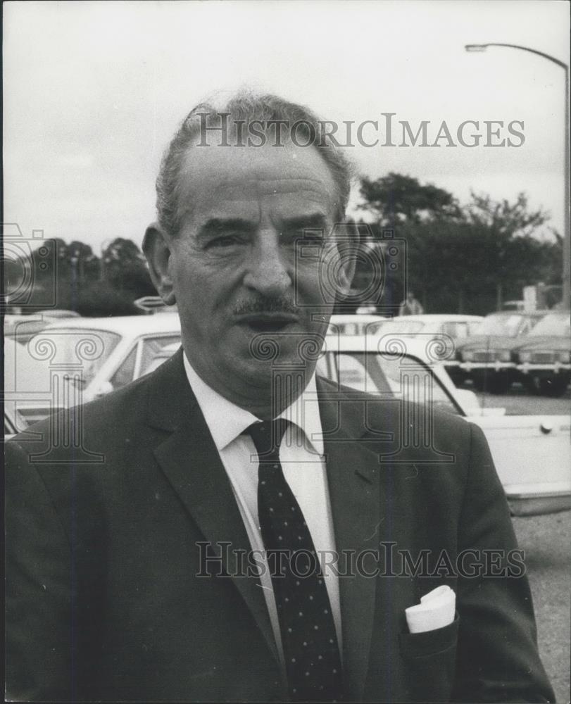 1968 Press Photo Harry Nicholas,Transport and General Worker&#39;s Union - Historic Images