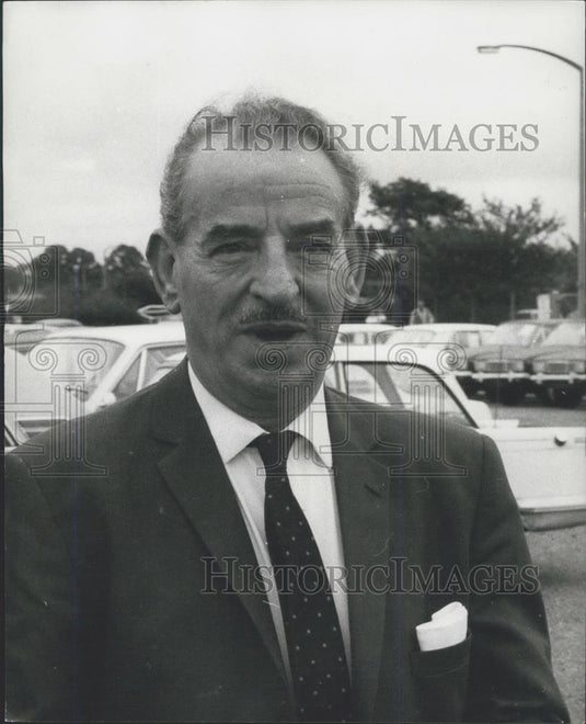 1968 Press Photo Harry Nicholas,Transport and General Worker's Union - Historic Images