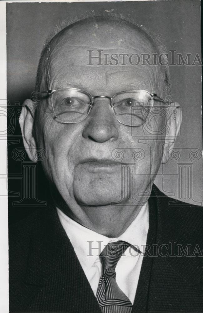 Press Photo Dr. Hans Luther, chancellor of the former Reich - Historic Images