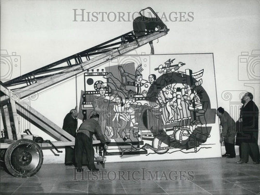 1957 Press Photo "The Bug Parade" Created by Lege - Historic Images