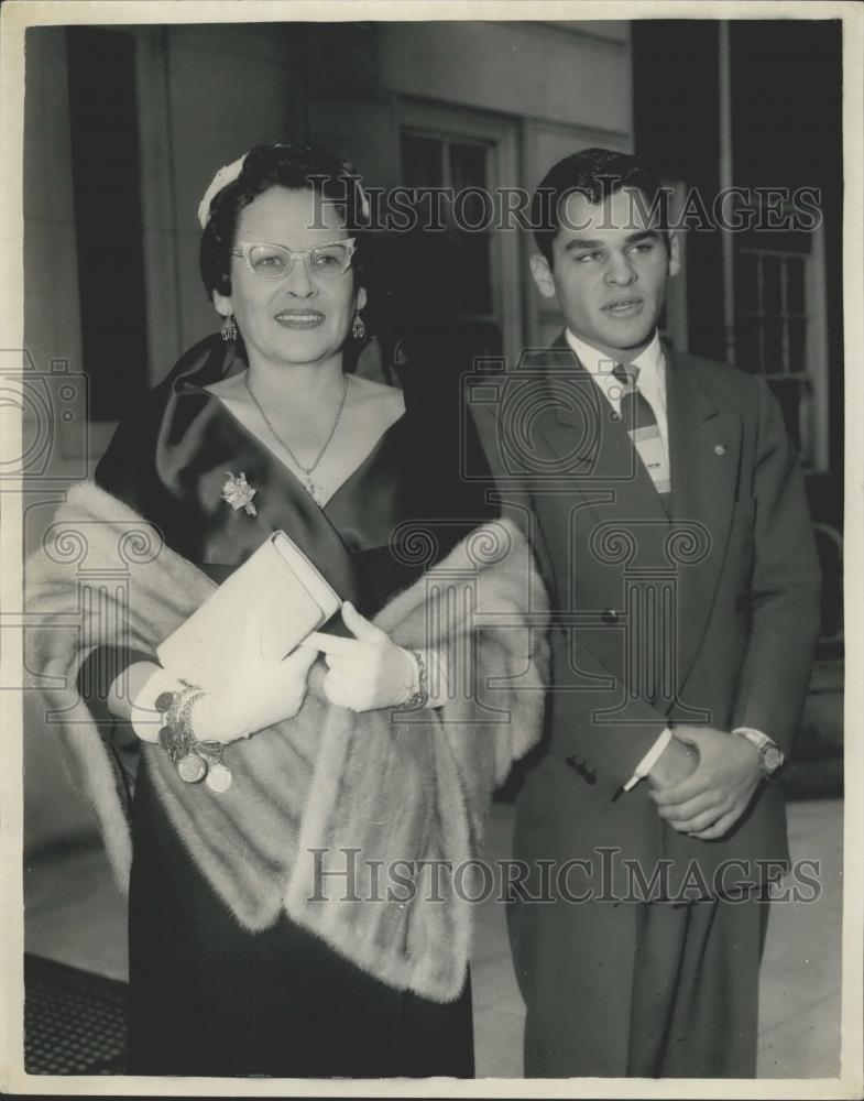 1957 Press Photo Ambassador of Costa Rica, Senor Humberto Pacheco - Historic Images