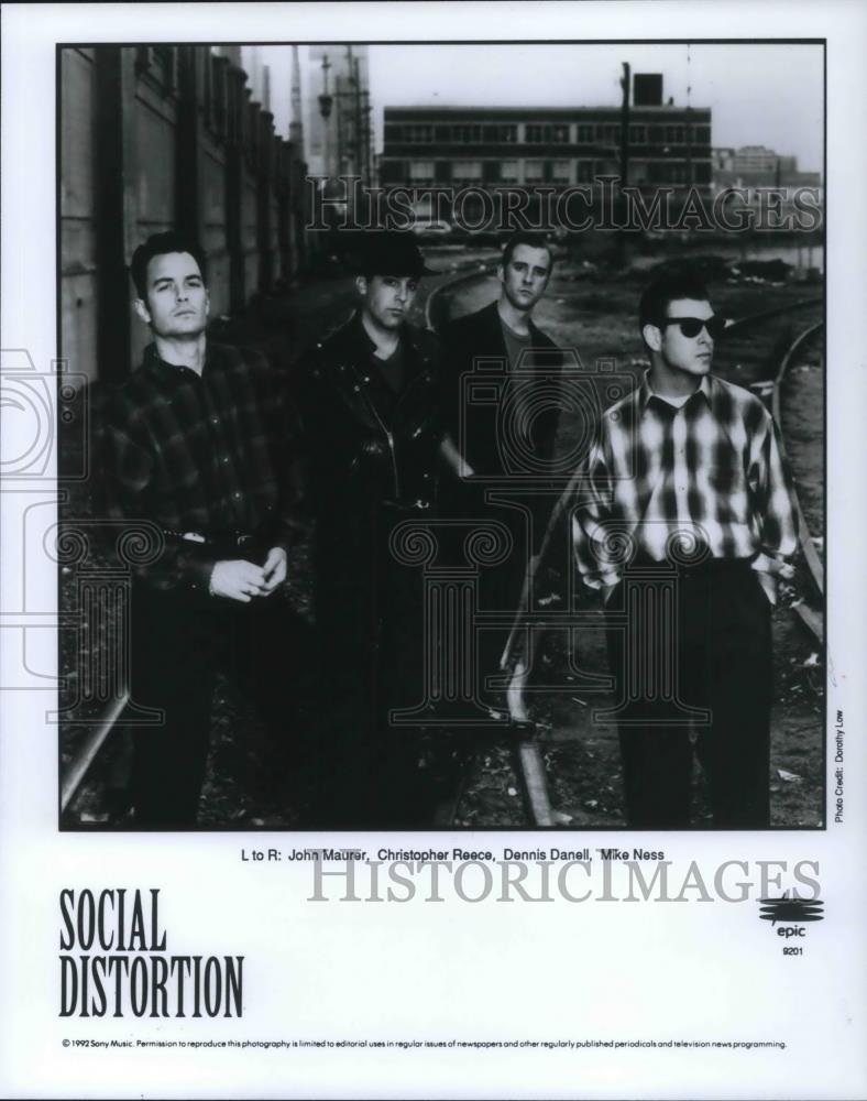 1996 Press Photo Social Distortion - cvp22891 - Historic Images