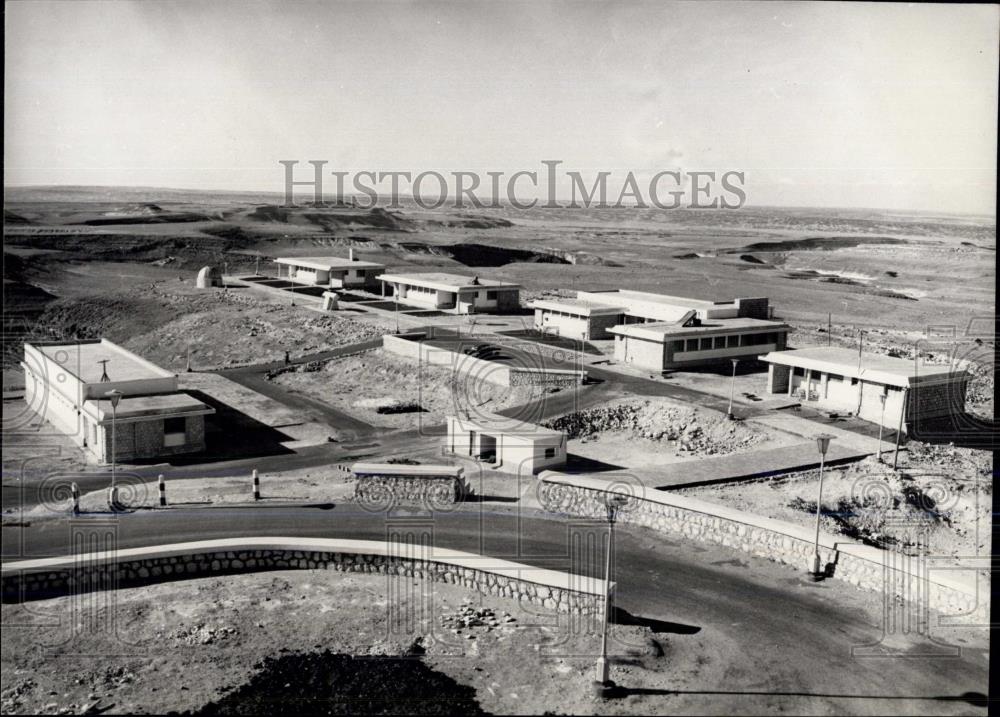 Press Photo Houses of researchers around the observatory - Historic Images