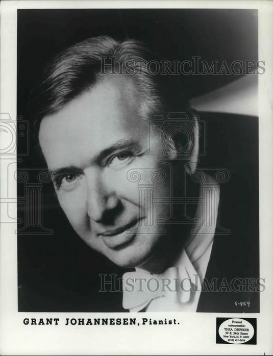 Press Photo Pianist Grant Johannesen - cvp25360 - Historic Images