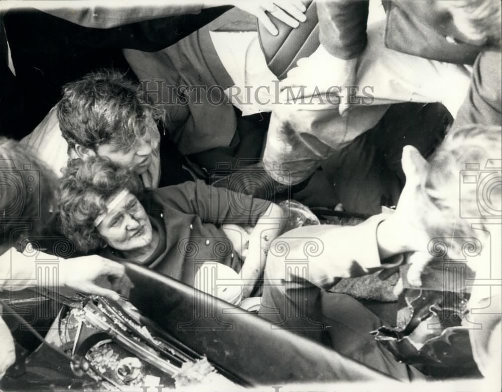 1972 Press Photo 9 Die in M.I. Fog Pile Up - Historic Images