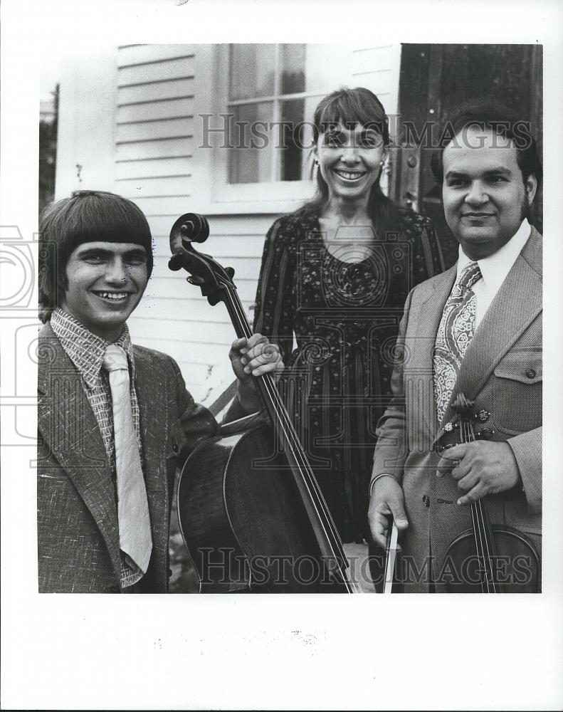 1973 Press Photo Ruth Laredo Pianist Jaime Laredo Voilinist Cleveland Museum Art - Historic Images