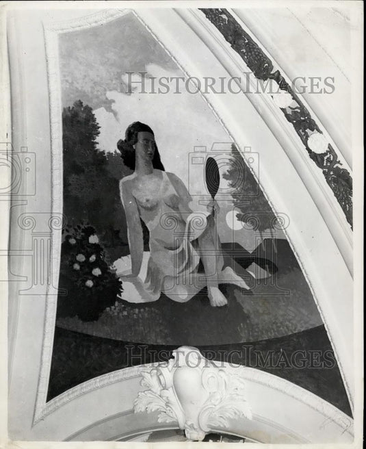 1952 Press Photo The painting "Truth" - Historic Images