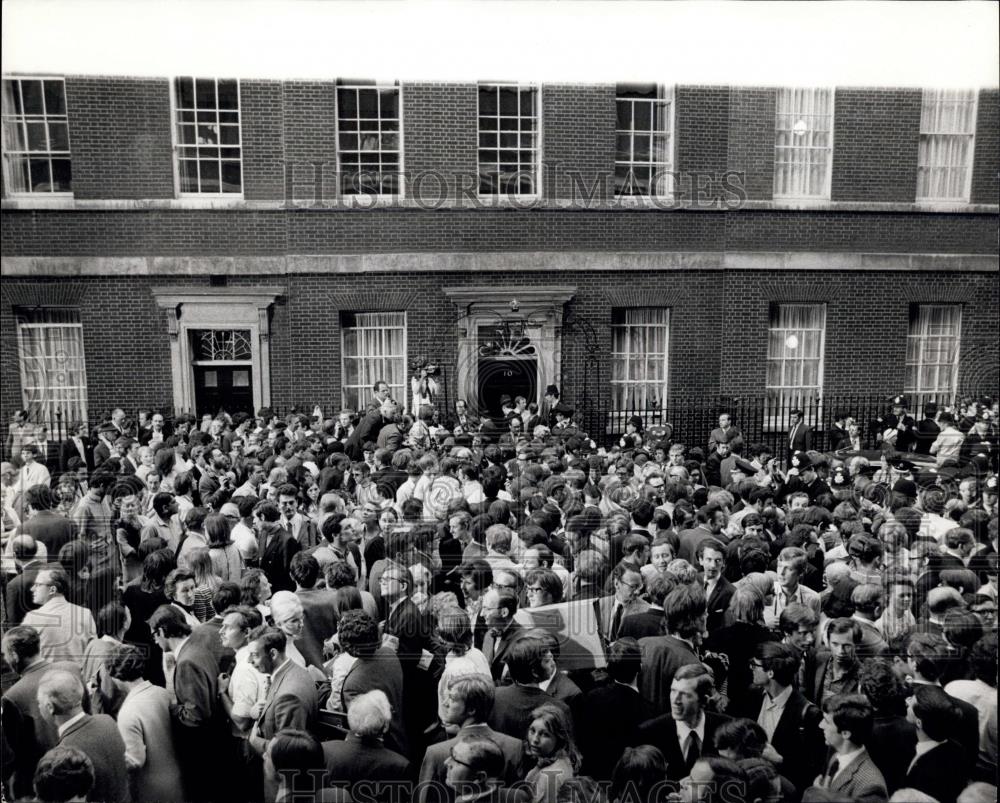 1970 Press Photo Edward Heath Returns As Britain&#39;s New Prime Minister - Historic Images